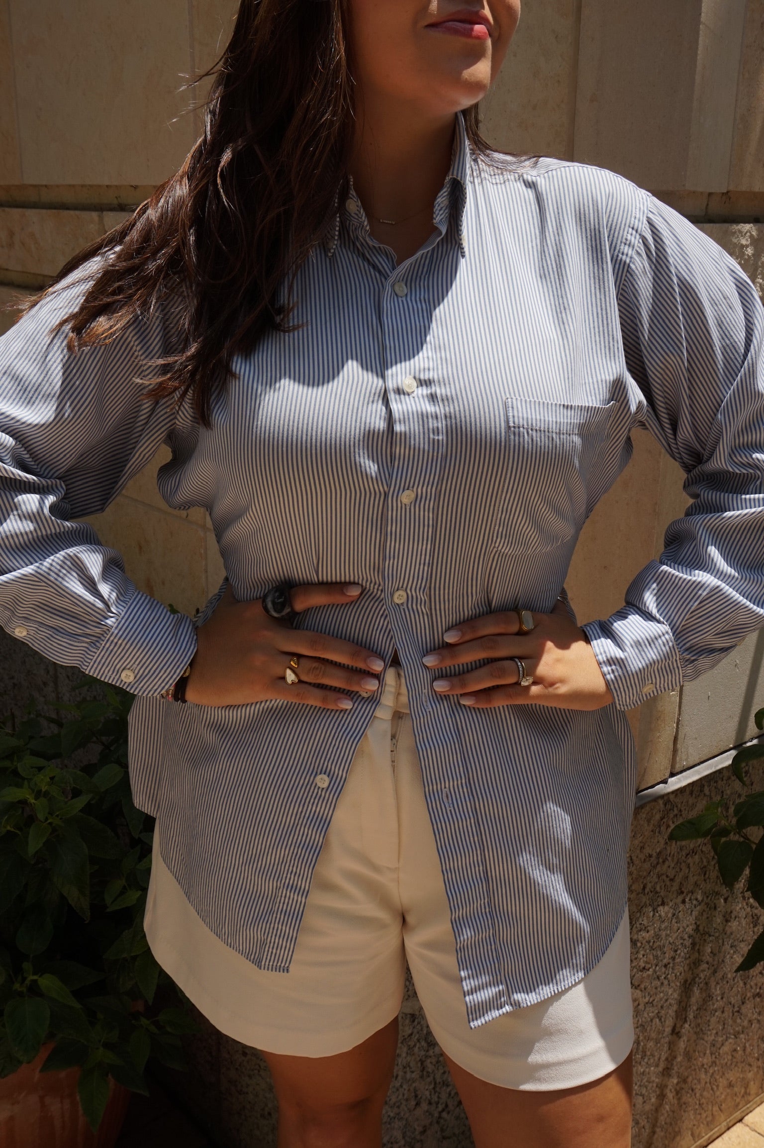 Stretch Waist Button Down™