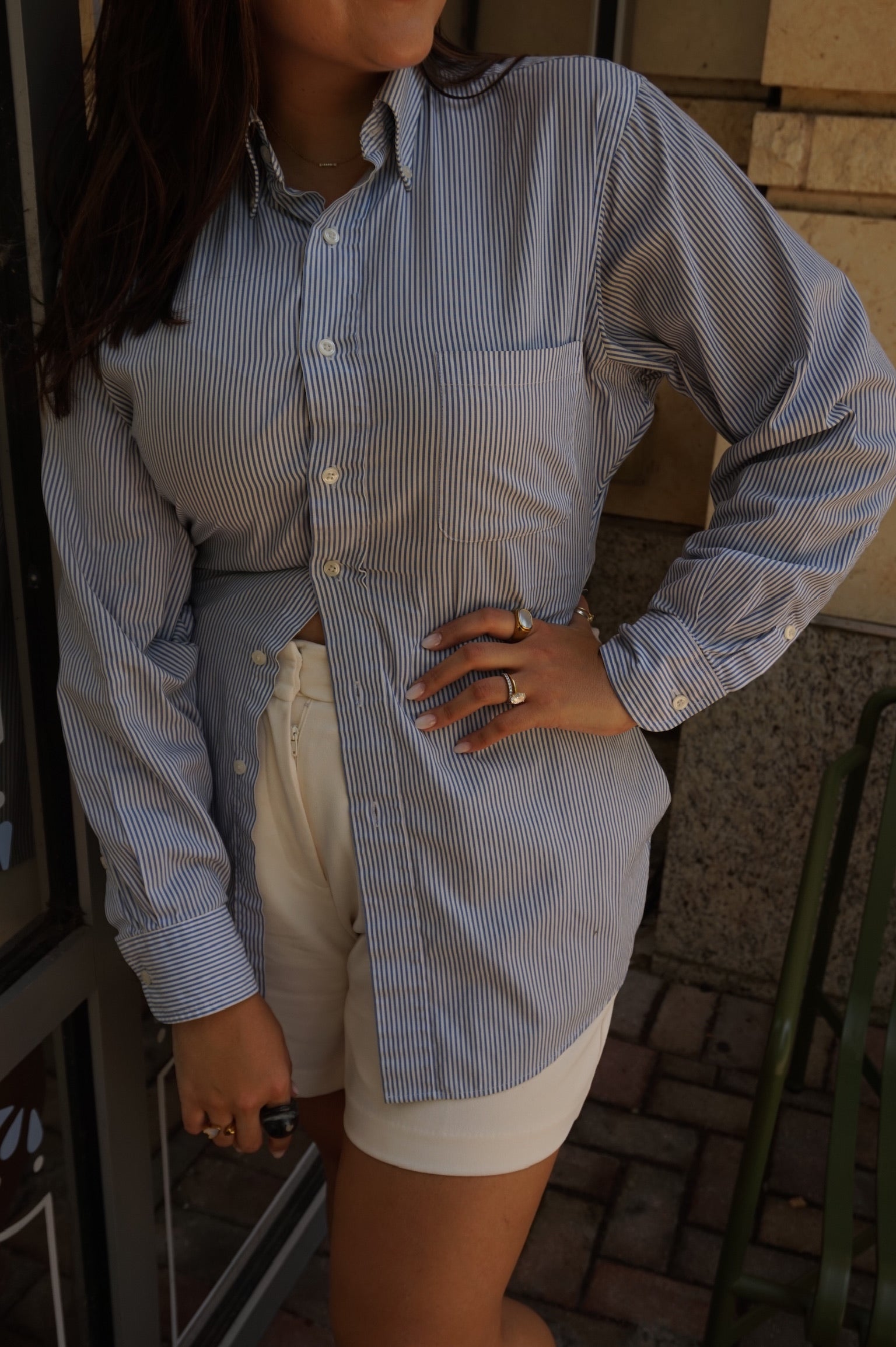 Stretch Waist Button Down™