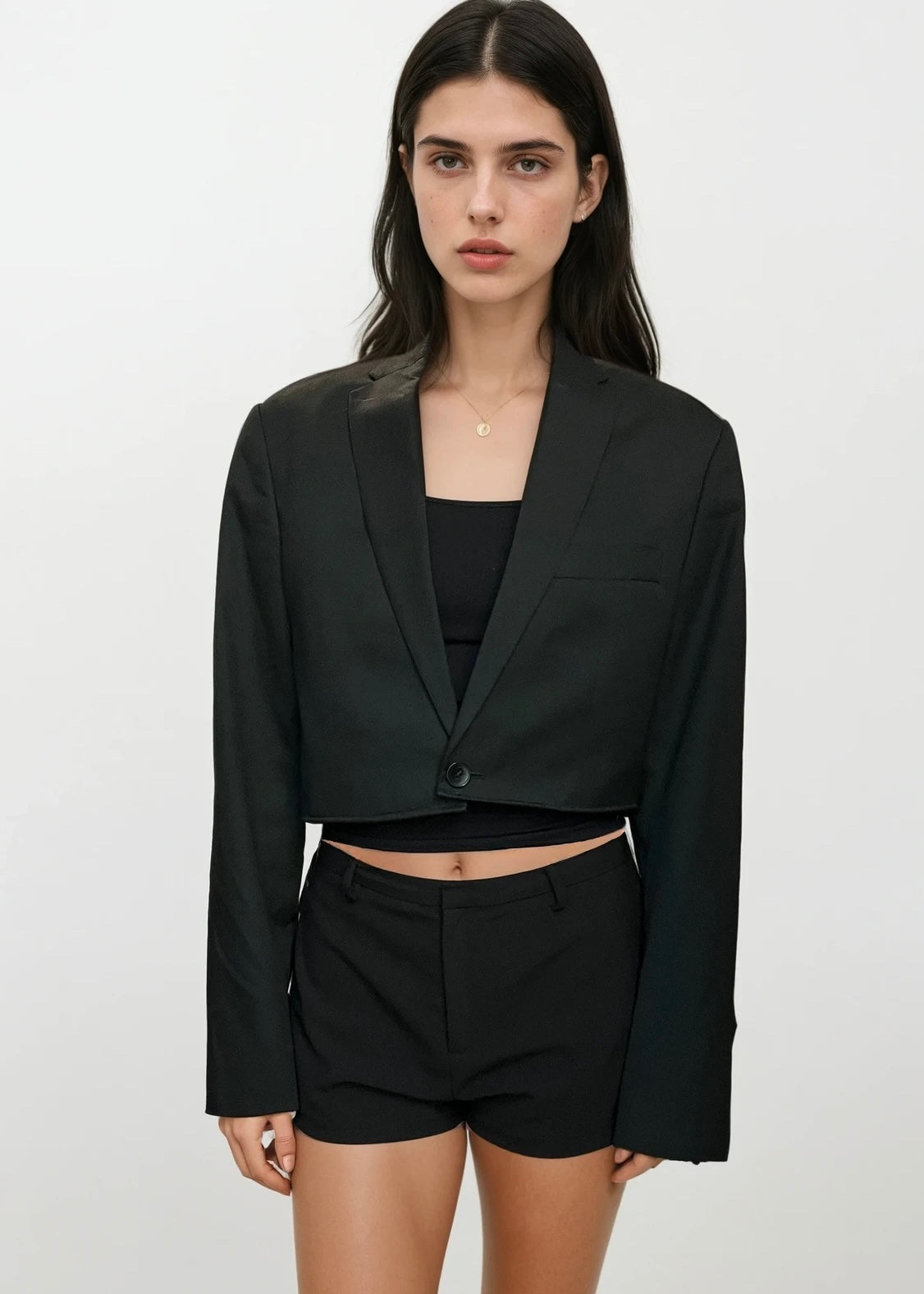 Easy Cropped Blazer