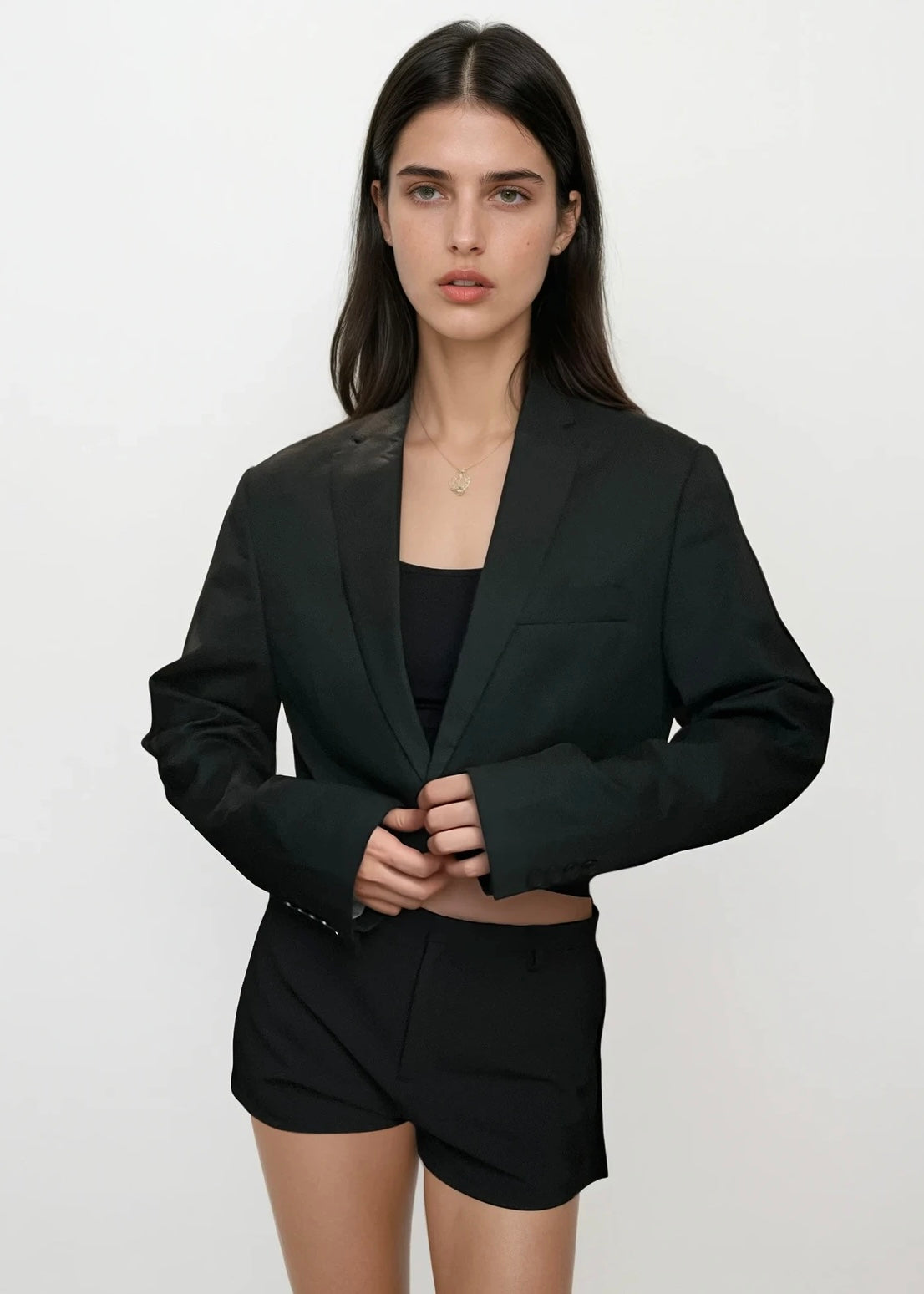 Easy Cropped Blazer