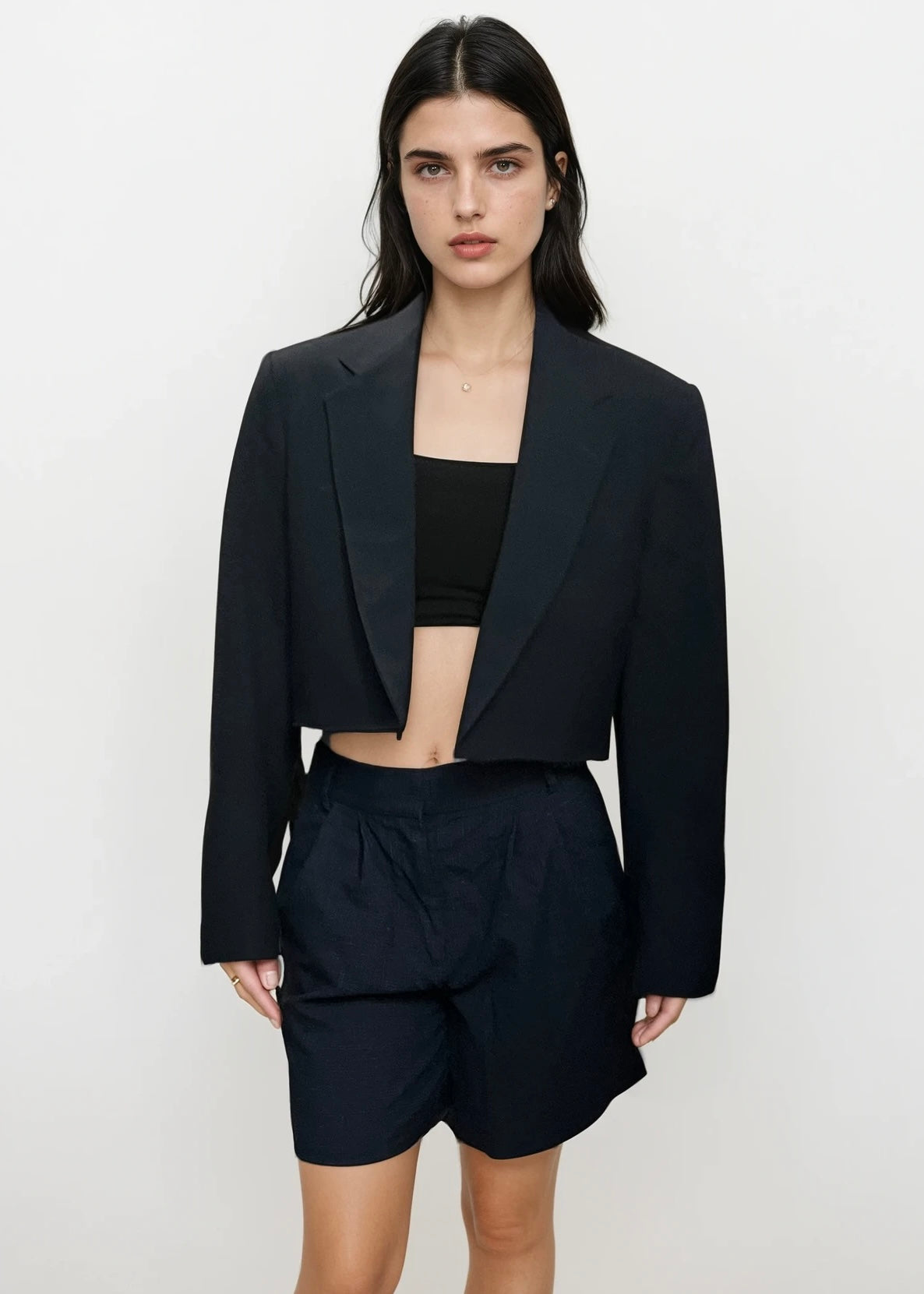 Easy Cropped Blazer
